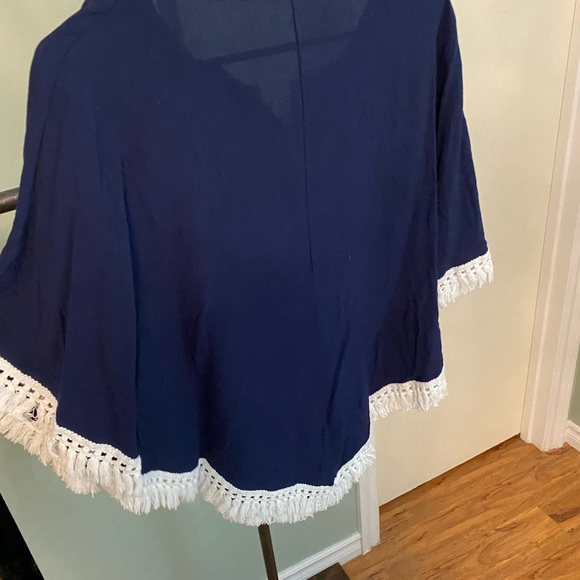 Navy handmade tunic - one size (fits small/med) - Picture 3 of 3